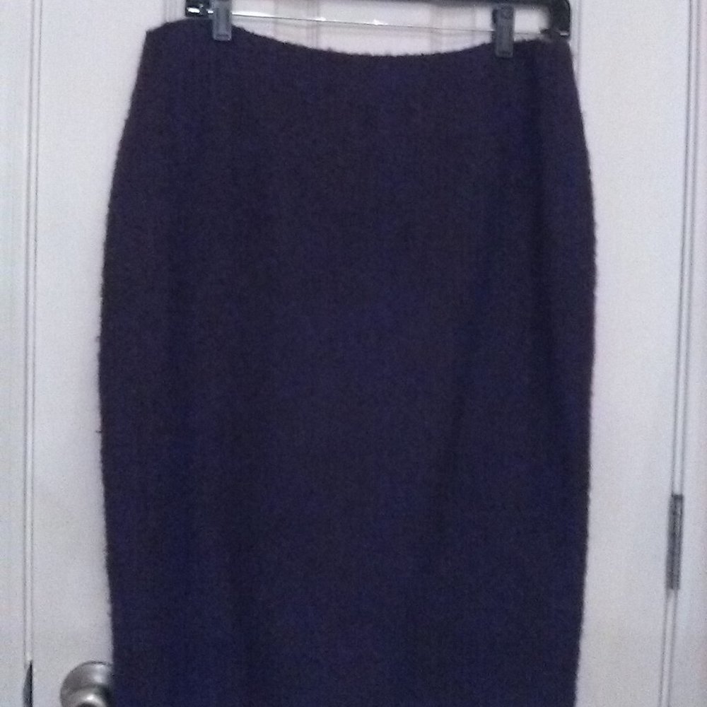 Anne Klein 2 Mohair Wool Skirt